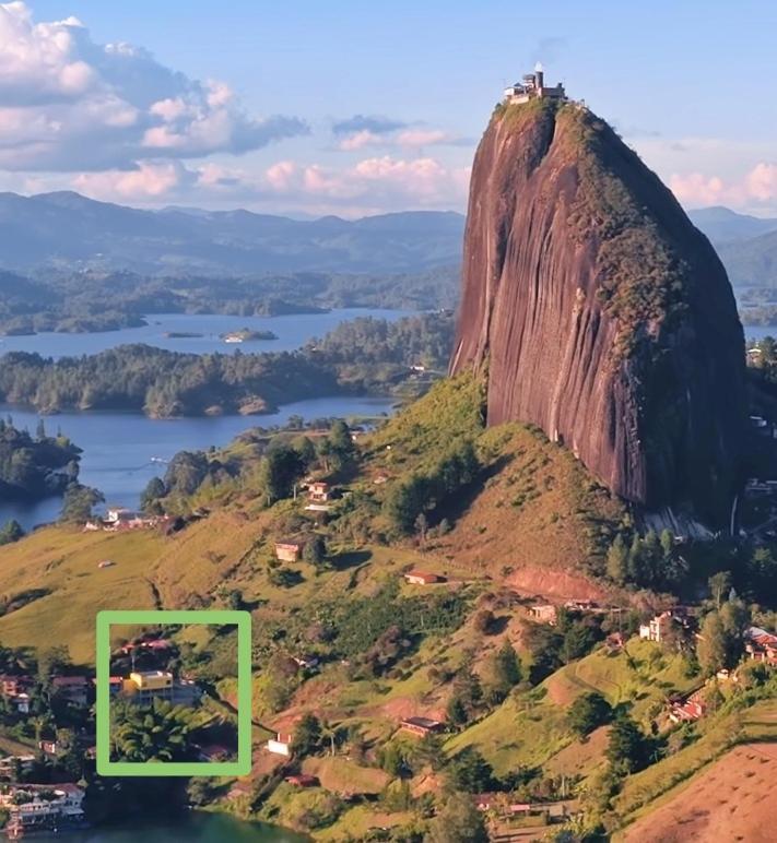 Descanso Bajo La Piedra Del Penol Guatape Exterior photo
